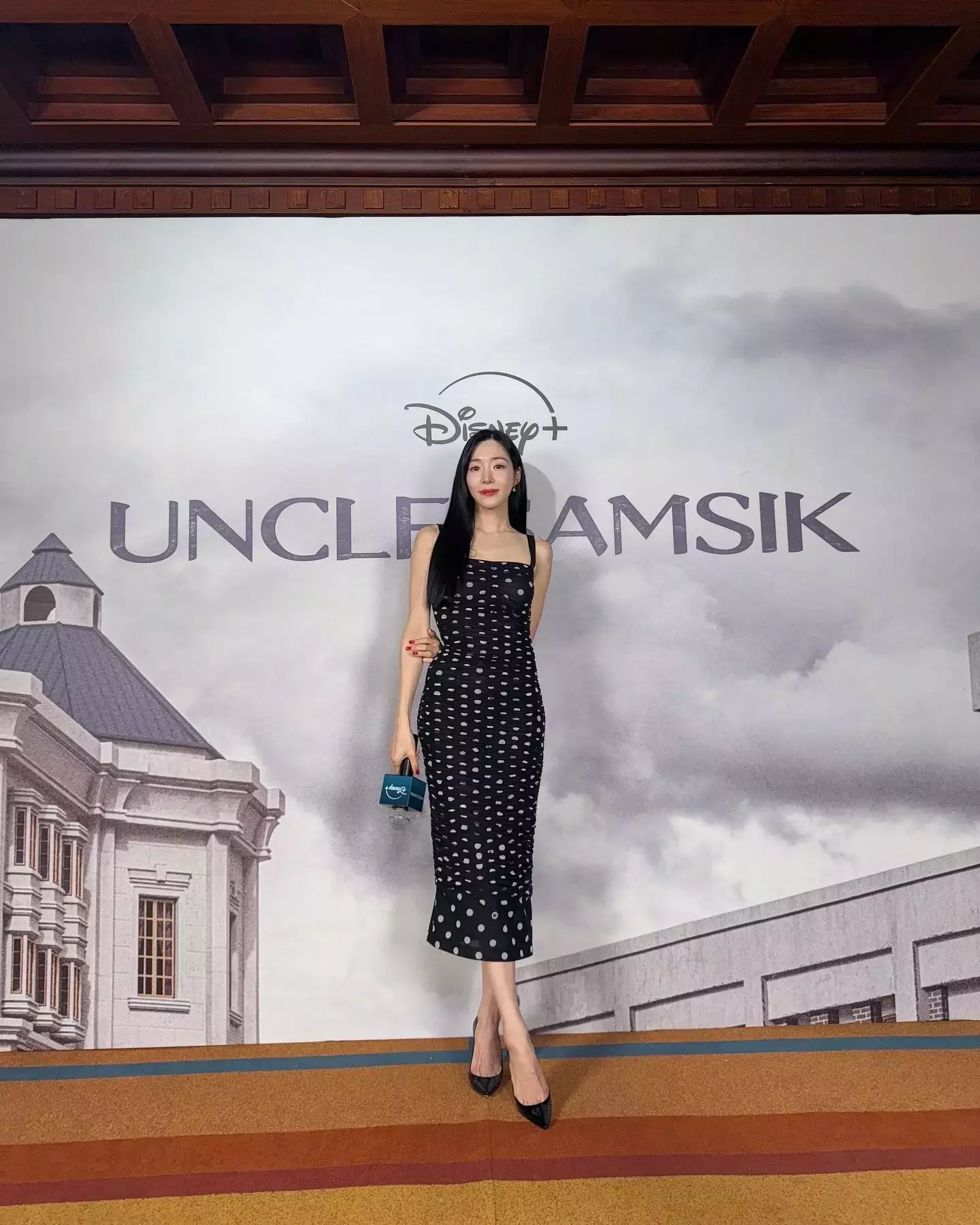 Tiffany Youngs Polka Dot Perfection In Dolce Gabbana