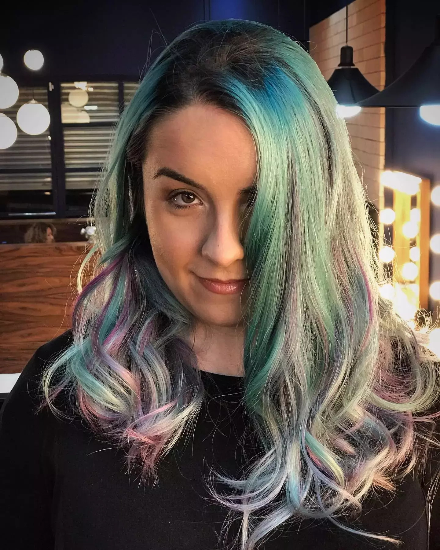 Pastel Rainbow Blues