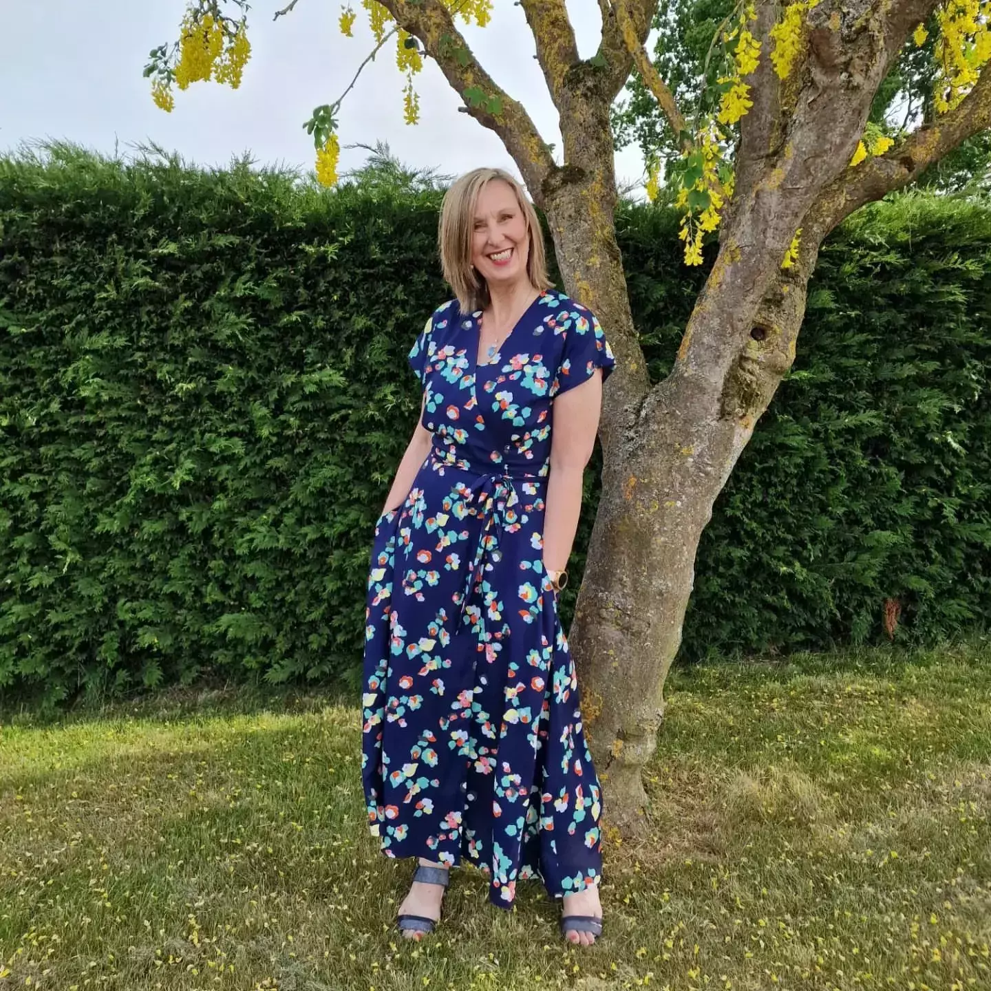 sleek angled bob for women over 50